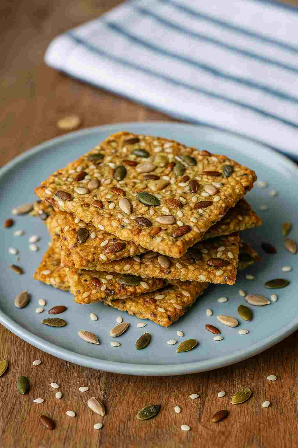 Kaascrackers met zaden